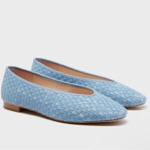 Tuckernuck Blue Textured Flats